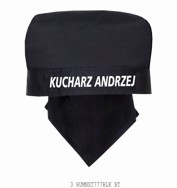 Personalisierte Kochbandana für den Chefkoch