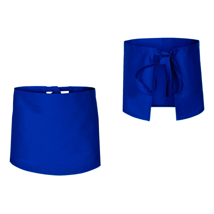 Kochschürze Barkeeper blau, Länge 40 cm