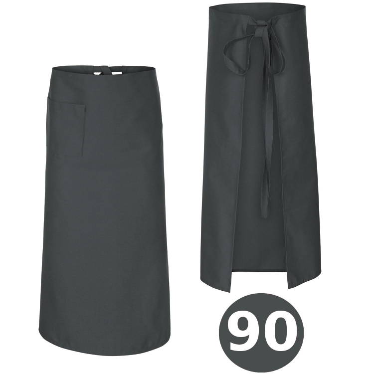 Kellnerschürze Kochschürze 90 cm lang