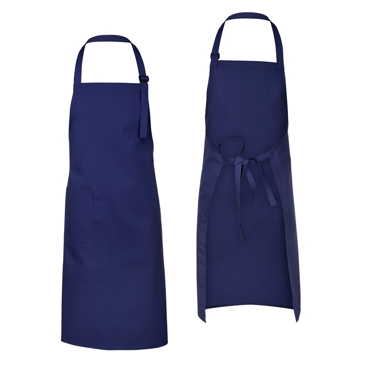 Kellnerschürze mit verstellbarem Clip, navyblau