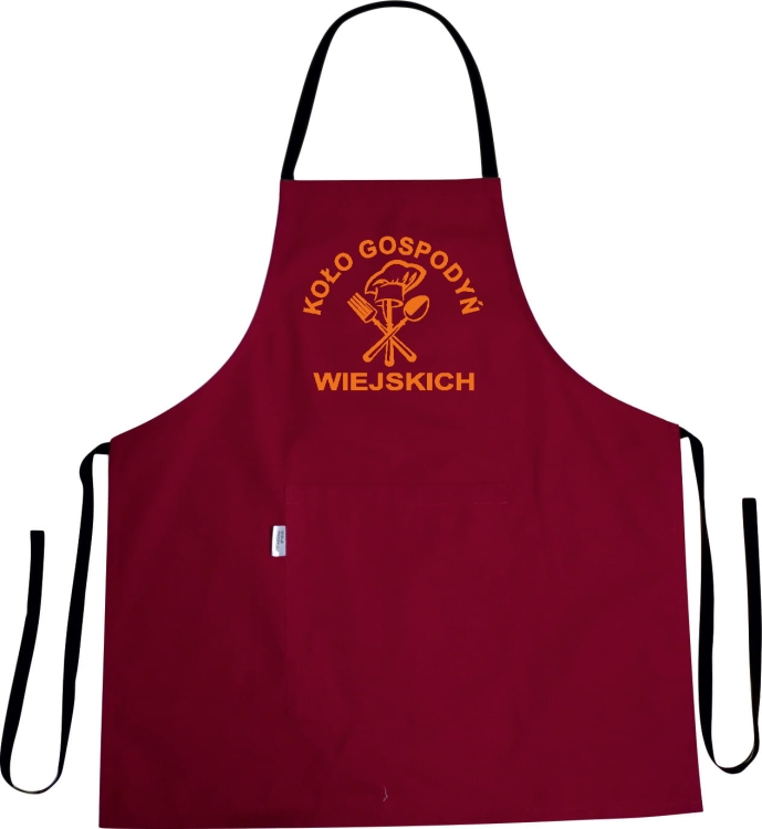 Eleganter Küchenschürze mit Druck der Landfrauen.