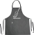 Küchen-Schürze mit dem Aufdruck "Lets cook"