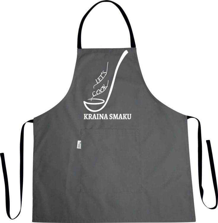 Küchen-Schürze mit dem Aufdruck "Lets cook"