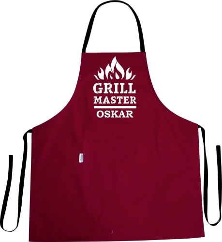 Grill Master Küchenschürze mit Druck