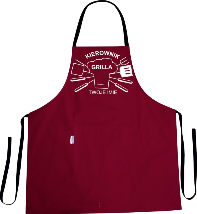 Grillmeister Schürze mit Druck