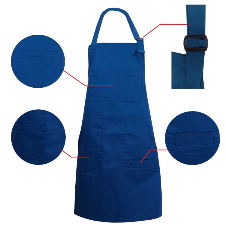 Blauer Schutzarbeitskittel