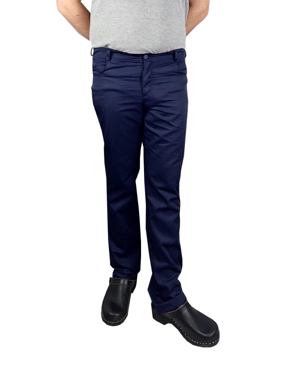 Klassische Herrenmedizinische Hosen in Marineblau