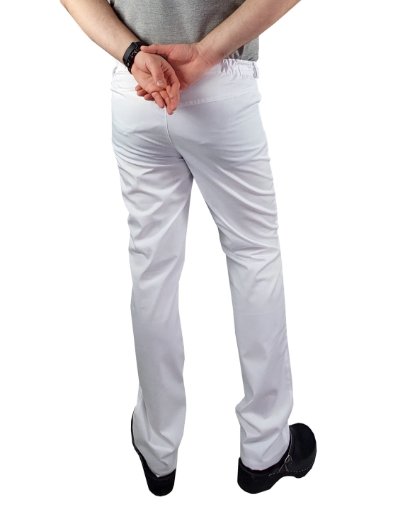 Herren medizinische Hosen klassische weiße