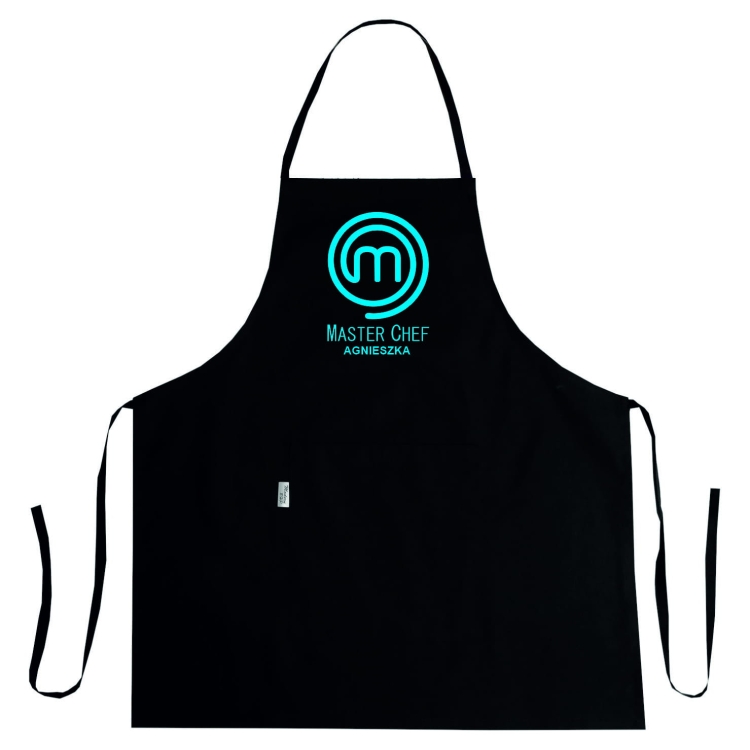 MASTER CHEF Küchenschürze mit bedrucktem Namen und Nachnamen