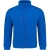 Königsblaue Fleecejacke in bequemer Passform.