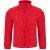 Roter Fleece-Pullover