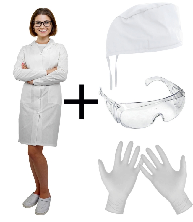 Medizinisches Set für Studenten - Damen 4-in-1 Set
