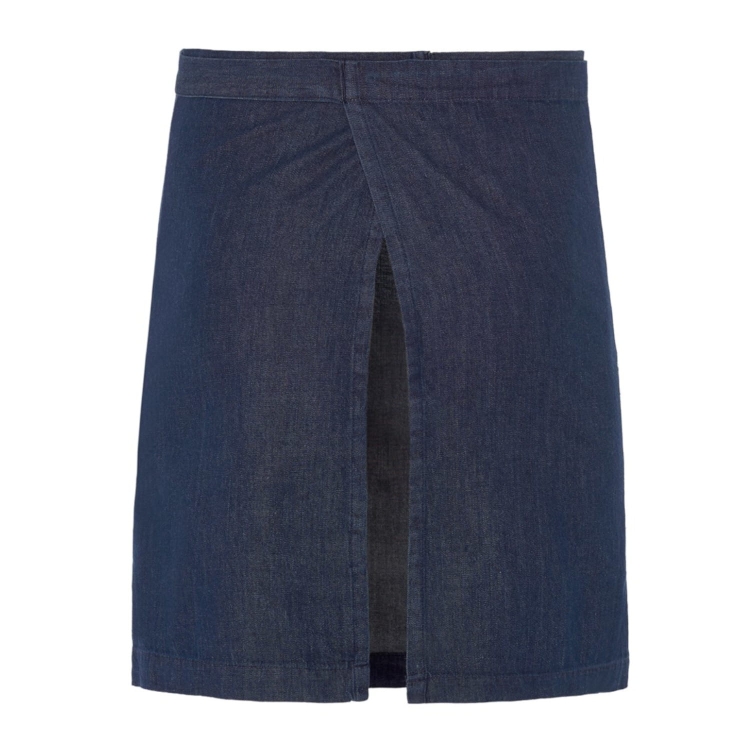 Jeans-Schürze für Barkeeper mit einer Länge von 50 cm.