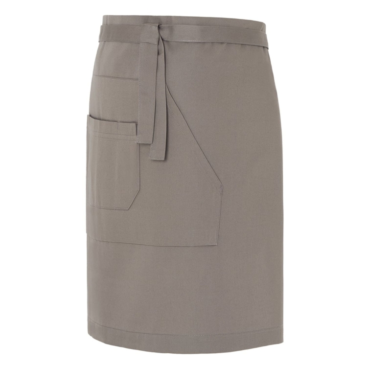 Dunkelbeige Barkeeper-Schürze