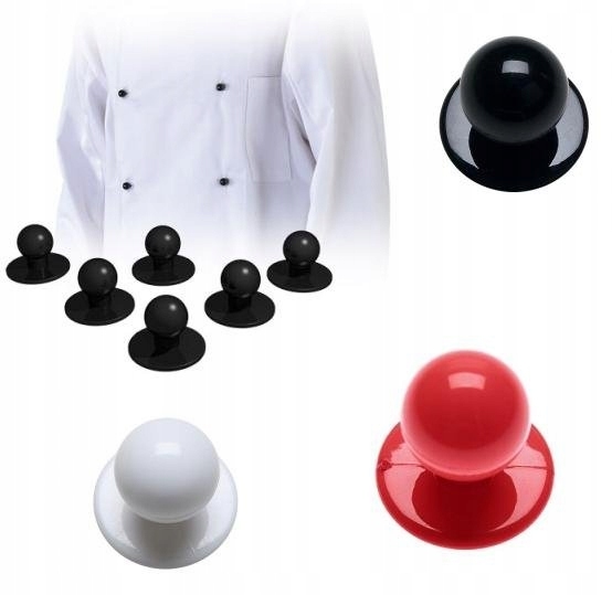 Set von Kochknöpfen, kugelförmig, 10 Stück