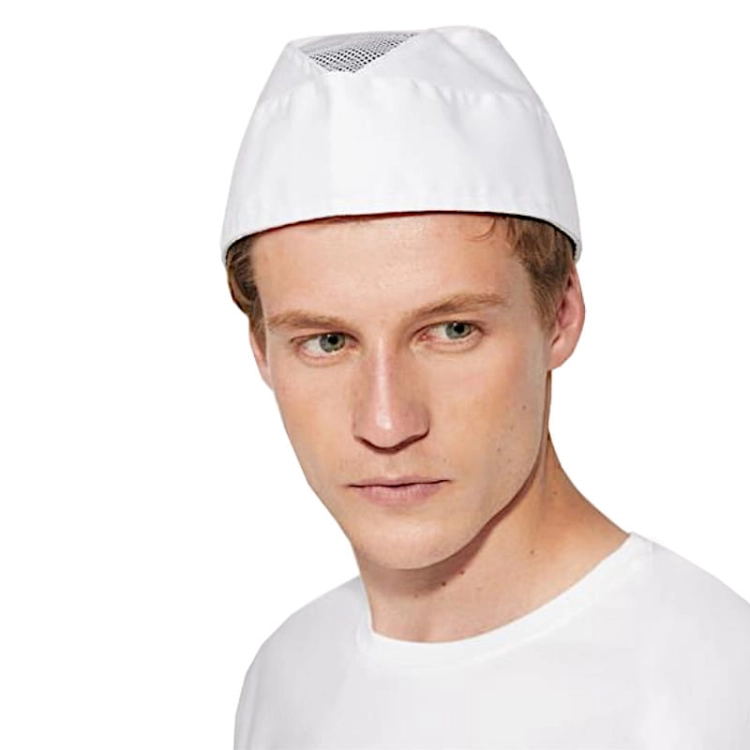 Weiße Premium-Netzschirmmütze