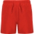 Rote Badeshorts SPLASH
