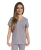 Damska bluza medyczna szara BASIC PREMIUM