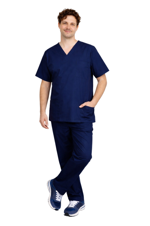 Herrenmedizinische Hosen in Marineblau