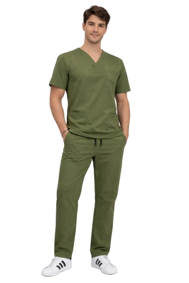Medizinisches Herrenset Olive BASIC PREMIUM
