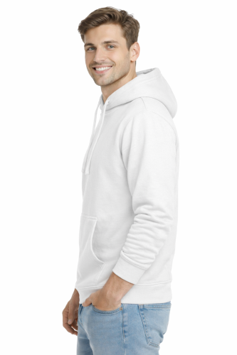 Bluza-dresowa-męska-z-kapturem-i-kieszeniami-kolor-biały-widok-z-boku.png
