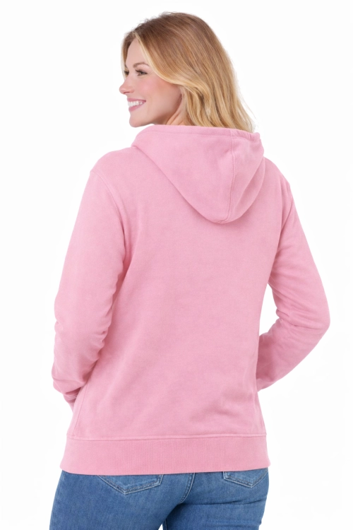 bluza-dresowa-damska-z-kapturem-rozpinana-długi-rekaw-różowa-widok-z-tyłu.png