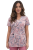 Bluza medyczna we wzorek 100% elastyczna bawełna - wzór W15