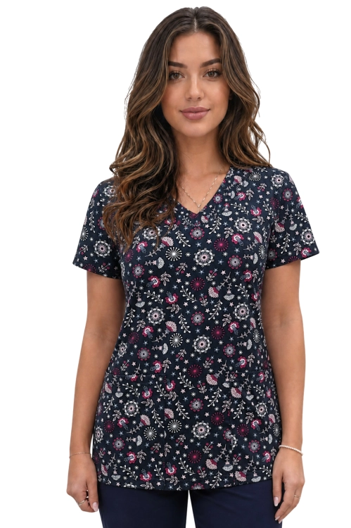 Bluza medyczna W12 z elastycznej bawełny