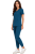 Morski komplet medyczny damski – scrubs CASUAL PREMIUM_bok.png