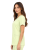 Damska bluza medyczna BASIC PREMIUM w kolorze pistacjowym_bok.png