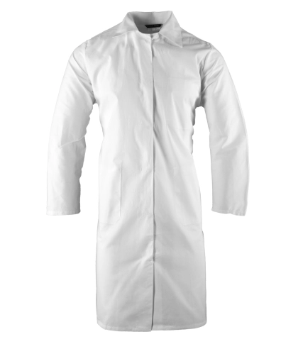 Herrenlaboratoriumsjacke mit Knöpfen 100% Baumwolle (1) (1)
